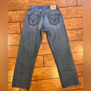 Levis 559 jeans mens 30x33 (tag 33x34) blue denim cotton Relaxed Straight baggy